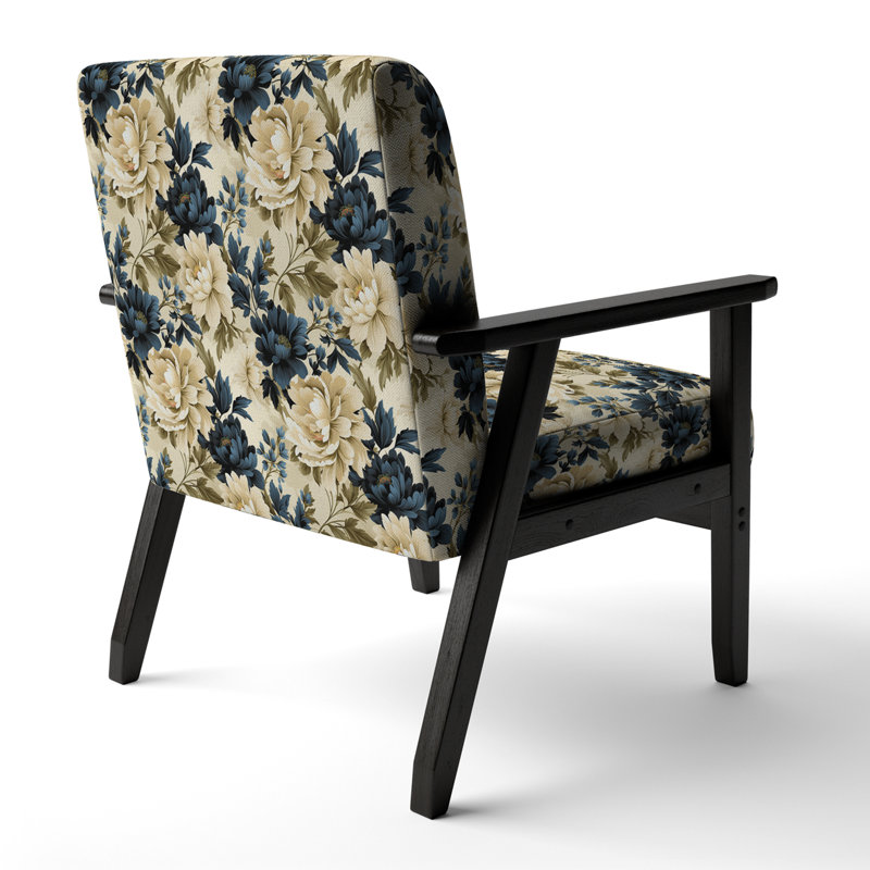 Fauteuil d'appoint rembourré Timeless Damask Legacy