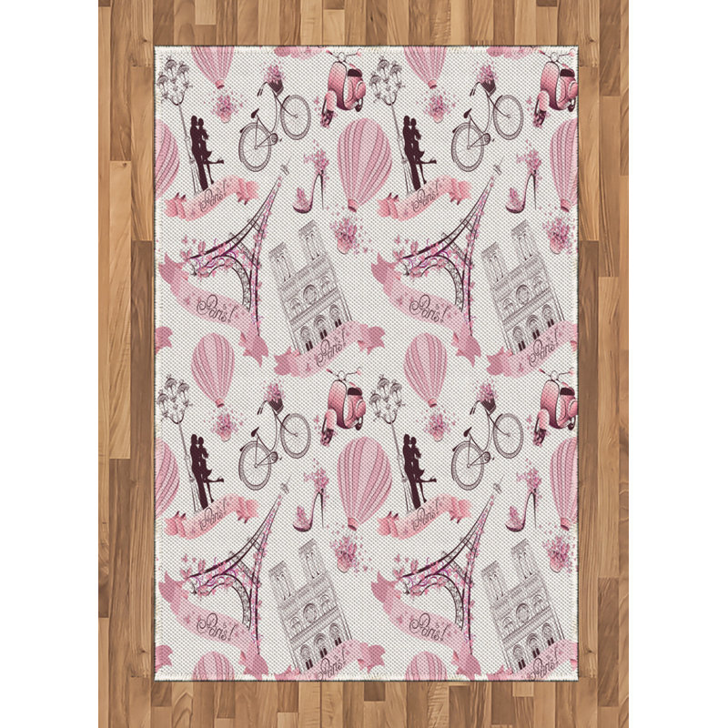 Sherree Hand Woven Area Rug, Rectangle 120 x 180cm