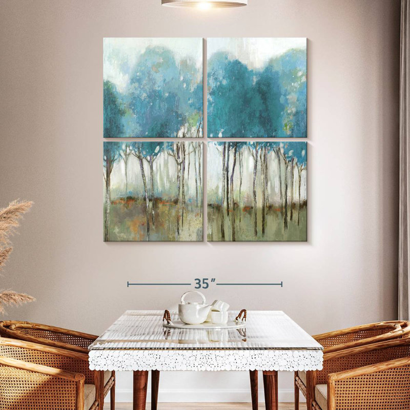 Harnek Misty Meadow I, 45'' H x 45'' W