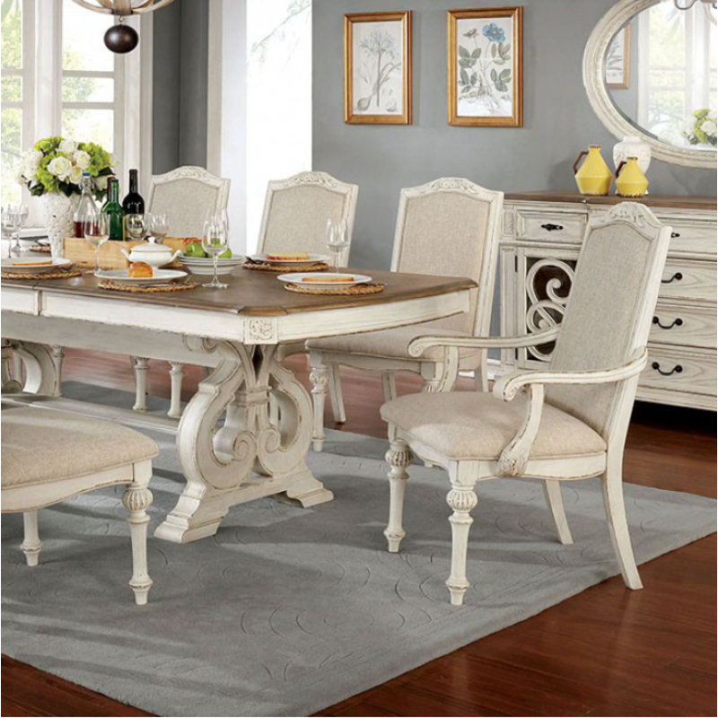 Table de salle à manger à tréteaux Surabaya