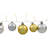 Ornament String Christmas Lights - Warm White LED - 3' Clear Wire - 10Ct-103688437