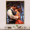 Couple dansant le tango, peinture I - Couple, art mural