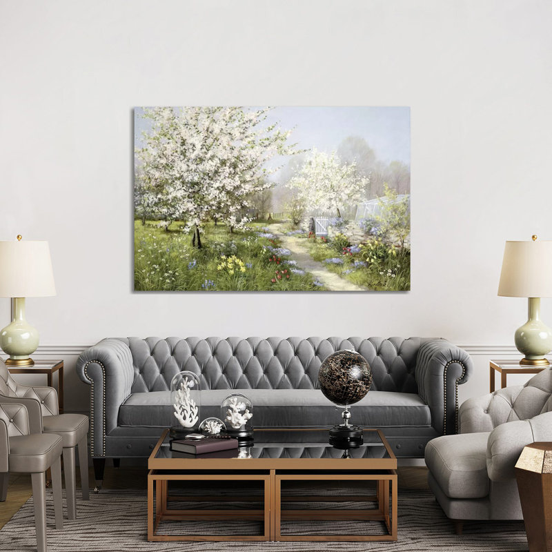 Spring Blossoms by Peter Motz - Wrapped Canvas Print, 152.5 cm H x 101.5 cm W