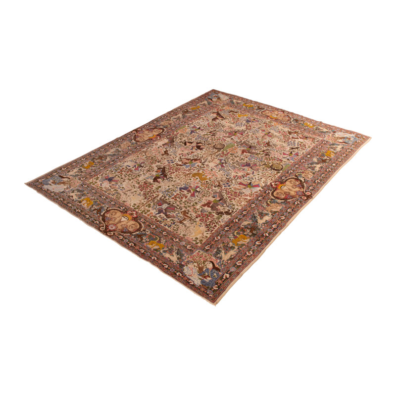One-of-a-Kind 9'5" X 12'3" Hand Knotted Area Rug