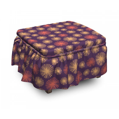 Housse pour repose-pieds motifs