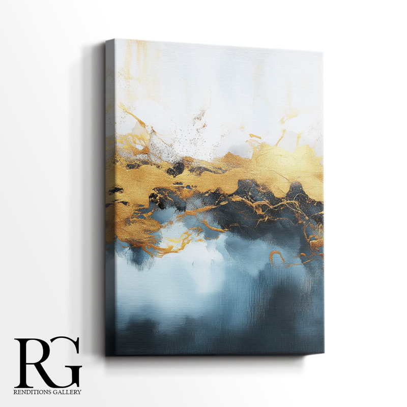Abstract CDXXXVI Gallery Wrapped Canvas - Ready To Hang, 48" H x 32" W
