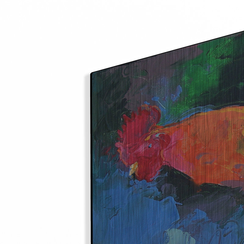 «Art Chicken» par Richard Wallich, H 24 po x l 36 po