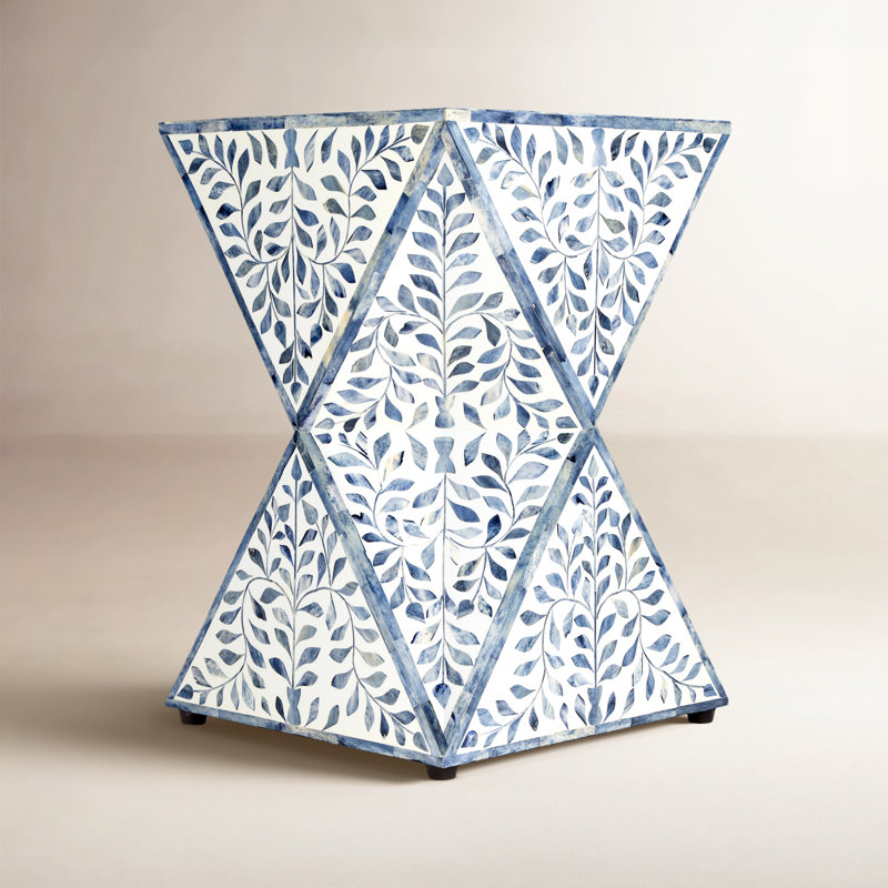 Trubadur Bone Inlay Side Table