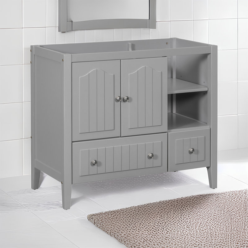 35 " Single Bathroom Vanity Base