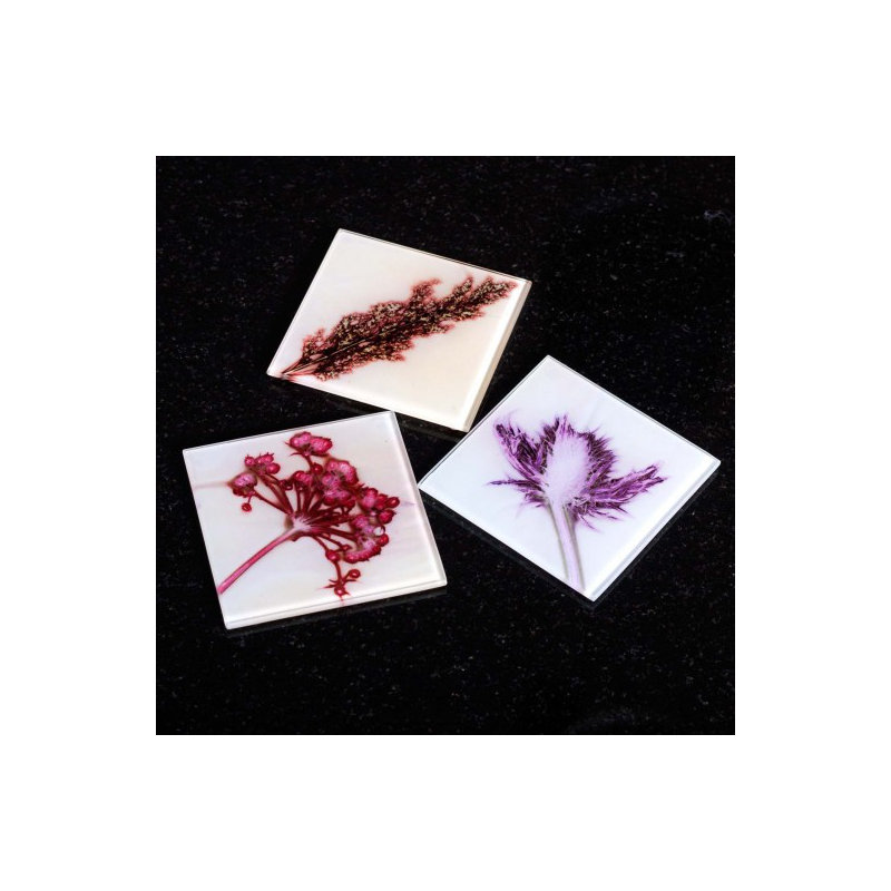 Glass Square 1 Piece Coaster