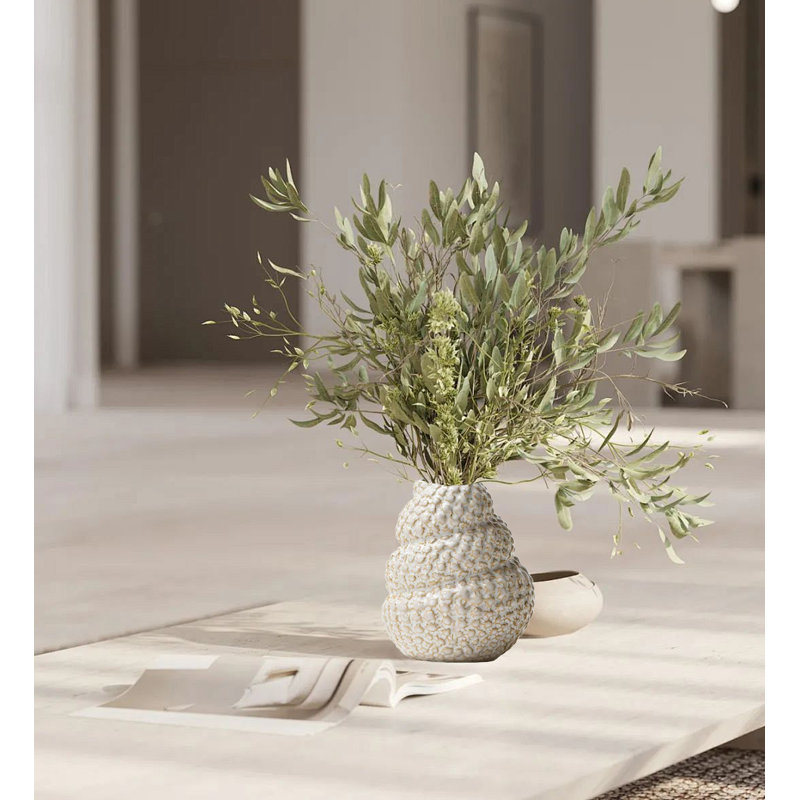 Petit vase à fleurs en céramique, vase décoratif pour la maison