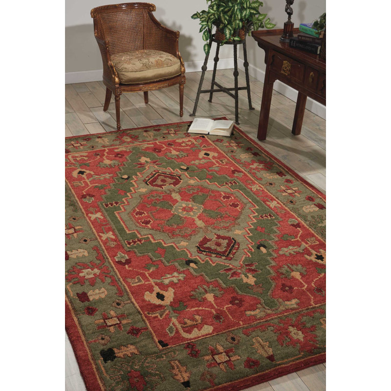 Nourison Tekita Traditional Indoor Rug, Rust, 8'6" x 11'6"