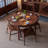 Beautiful and practical solid wood table set