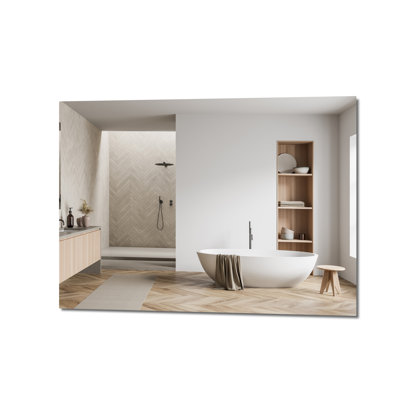  Frameless Tempered Glass Mirror