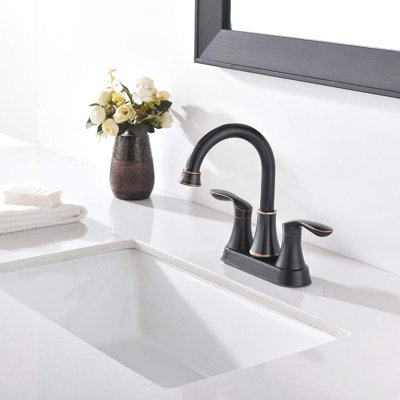 Centerset 2-handle Bathroom Faucet