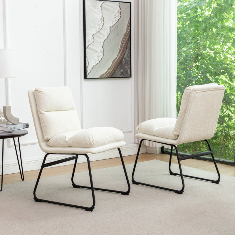 Chaises de salle à manger Vanilla White