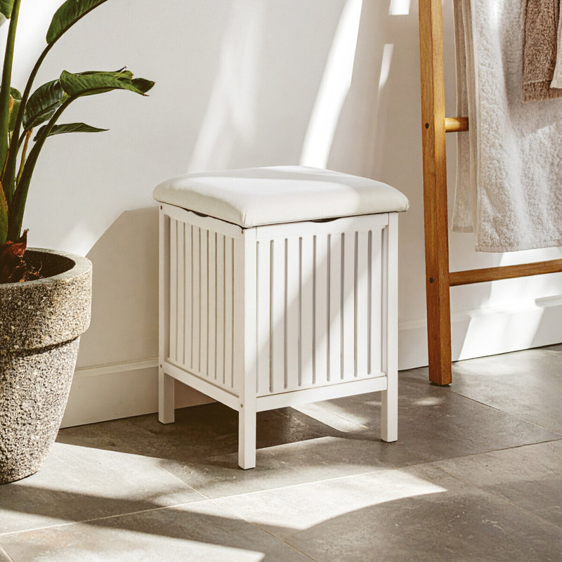 Hector Solid Wood Accent Stool