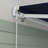Electric Awning, Retractable Awning with Remote Controller and Manual Crank Handle-98287358-98287355