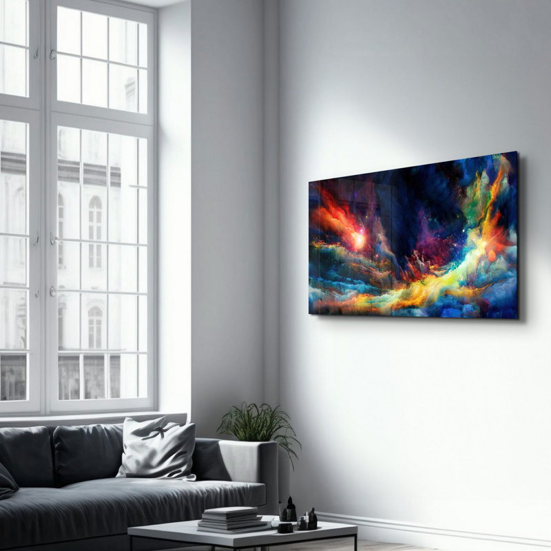 Decorative Tempered Glass Painting