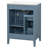 24" Modern Freestanding Single Bathroom Vanity with Ceramic Sink, 3 Soft-Close Drawers, Storage Rack, Solid Wood Legs, One Package-1715908091