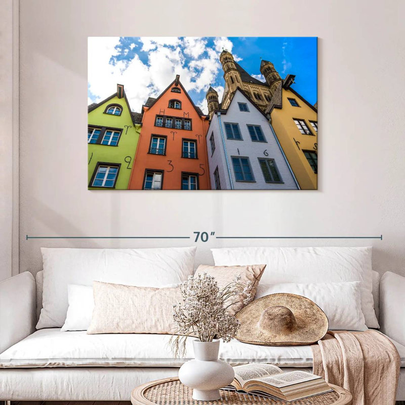 Cologne Townhouses, H 30 po x l 45 po