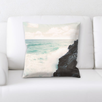 Cecily Microsuede Reversible Throw Pillow