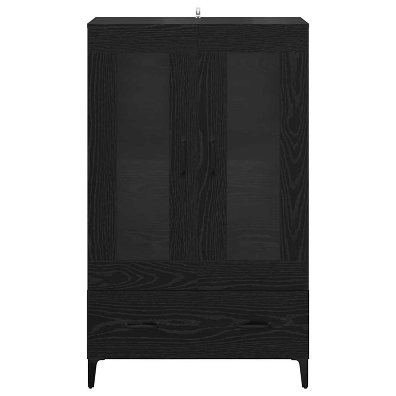 70cm Sideboard, Black Oak