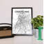 Chiang Mai City Map - Unframed Graphic Art Print on Paper-1767297386-1849918866