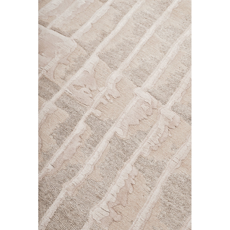The Rug Company X Kelly Wearstler Elowen Area Rug, Rectangle 10' x 14', Sandstone