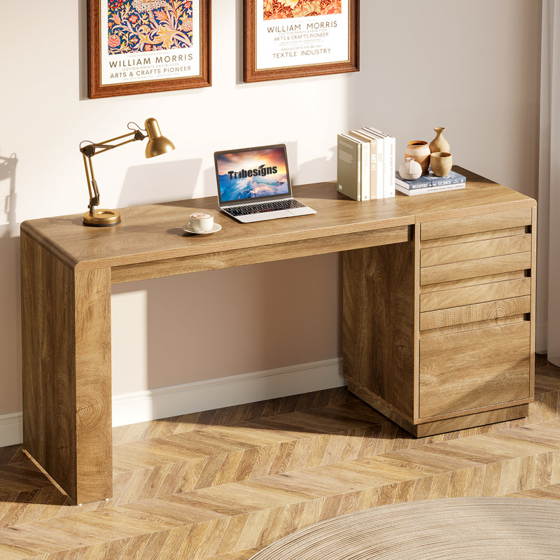 Bureau 55 po avec 3 tiroirs