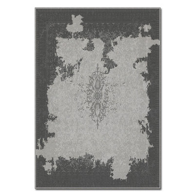 Tapis luxueux en velours, 2,6 x 4,6 pieds, 100% polyester, 740 g / m² | Éponge stratifiée antidérapante pour le confort | Facile à laver à la machine | Imprimé numérique moderne, parfait pour n'importe quelle pièce