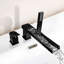 1 Handle Bathroom Waterfall Faucet with Diverter