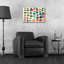 «Mid Century 2» par Cheryl Warrick, art mural en verre acrylique-1005798651