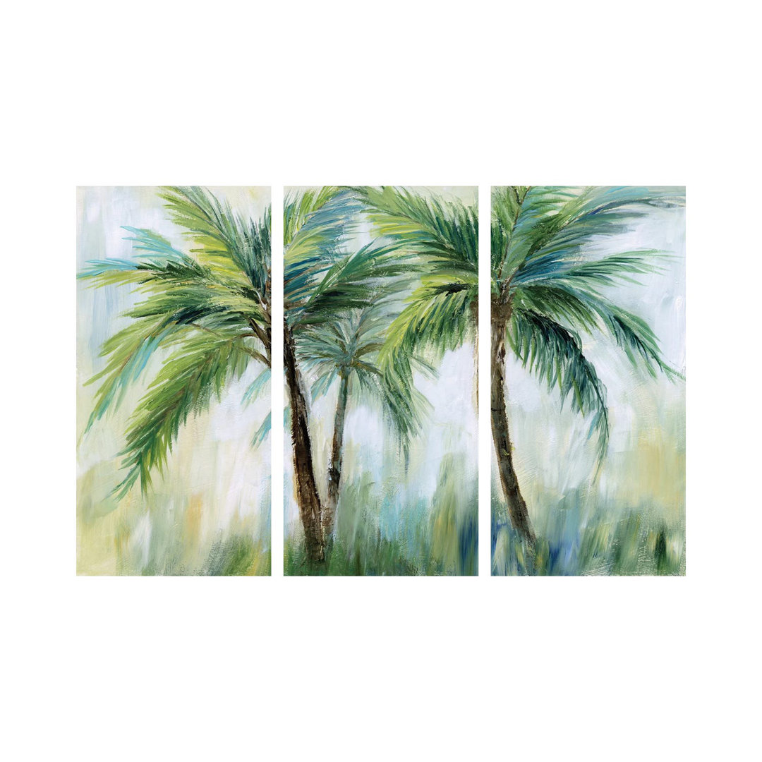 Palm Sensation von Nan - Leinwanddruck ohne Rahmen, Galerie-gewickelt, Giclée auf Leinwand