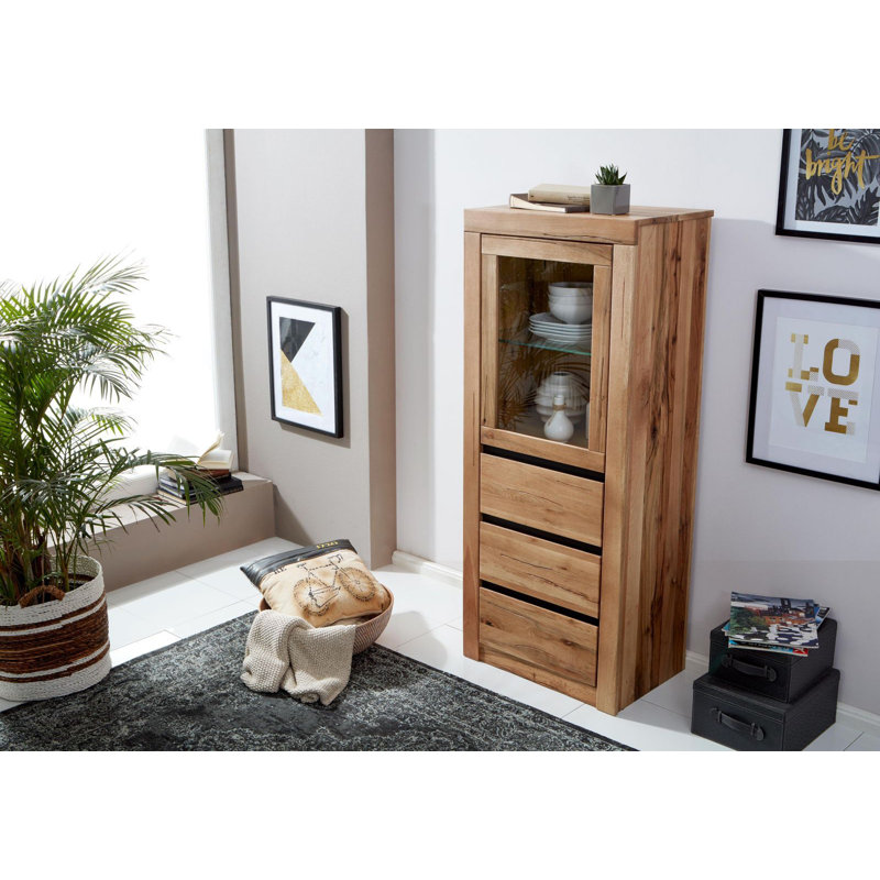 Montreux Display Cabinet, Natural