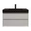 Ensemble de meuble-lavabo simple mural 36 po Golitz-904707282