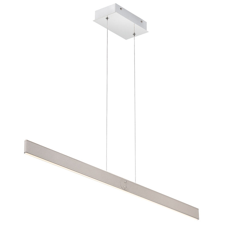 Lustre 1 lumière Verdura, Gris