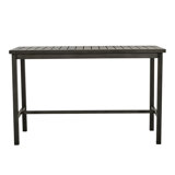 Club Aluminum Outdoor Bar Table