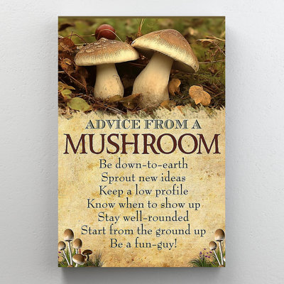 " Advice From A Mushroom "