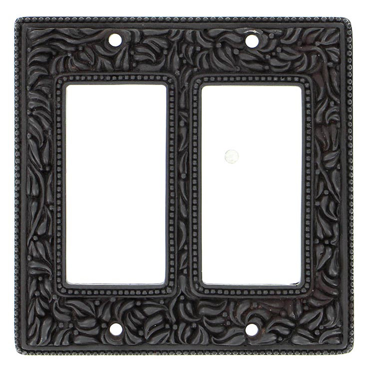 San Michele 2-Gang Rocker Wall Plate, Oil-Rubbed Bronze