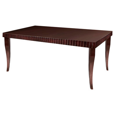 Croswell Balboa Modern Rectangular Wood Top Table