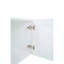 Armoire de cuisine murale à montage sur panneau 36 po x 18 po Everest White Shaker (l 36 po x P 24 po x H 18 po) Everest-78654808