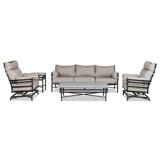 Lancaster Outdoor 5 - Piece Conversation Set