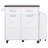 47.2" Farmhouse Kitchen Island With Drop Leaf-1160001774