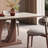 Walnut Rectangular Solid Wood Dining Table-576890827