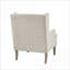 Chaises d'appoint rembourrées Decker | Siège d'adulte simple pour le bureau de la chambre à coucher, plusieurs options de couleur
