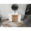 Meuble-lavabo autoportant de 48 pouces avec lavabo en céramique et 2 armoires de rangement, porte à fermeture en douceur, armoire combinée 02424IMO + 0312 * 2, ensemble KD-4408687-4408686
