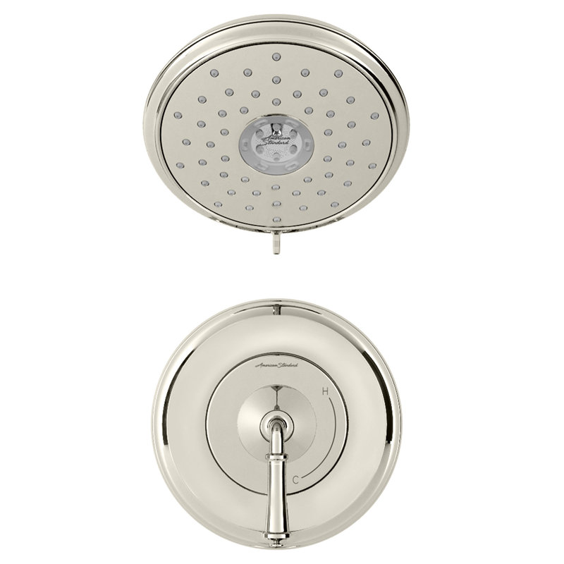 Robinet de douche Delancey, Nickel poli
