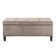 Bishun Button Tufted Soft Close Storage Bench