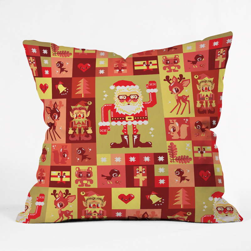 Coussin décoratif intérieur/extérieur christmas